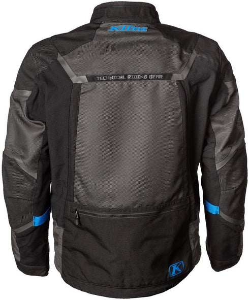 BAJA S4 JACKET BLACK - KINETIK BLUE